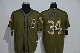 Red Sox 34 David Ortiz Olive 2020 Nike Cool Base Jersey,baseball caps,new era cap wholesale,wholesale hats